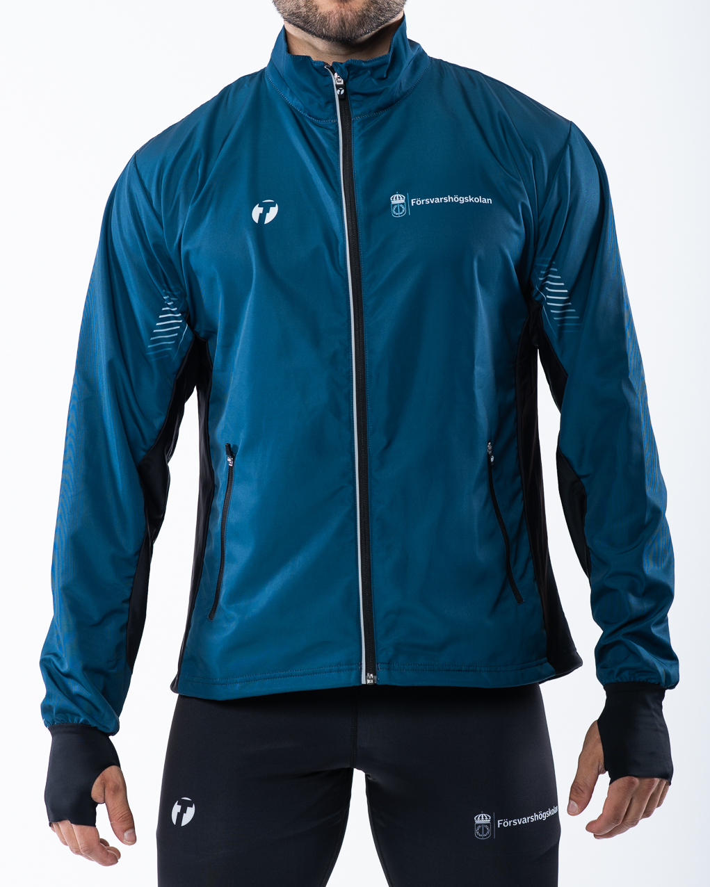 Men's running jacket front